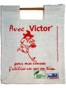 Je vais aux Halles + Cabas Victor